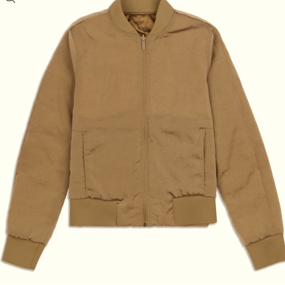 Lululemon non-stop reversible bomber jacket